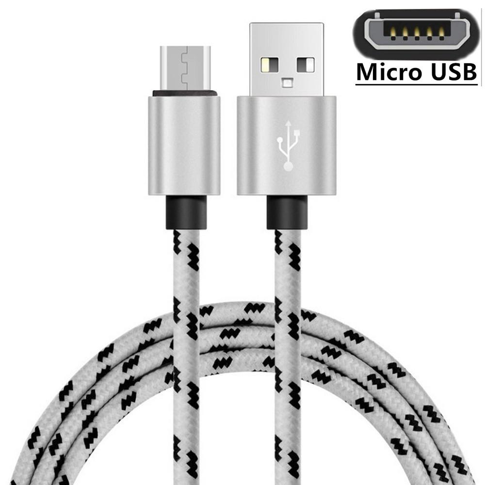 Data Wire Charging Micro USB Cable 2M 3M Fast Charger Cord for Asus Zenfone 3 Laser Max Selfie Deluxe 4 5 6 Asus Zenpad 7.0 8.0
