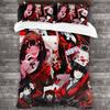 Комплект постельного белья Kakegurui Yumeko Односпальный Полуторный Двуспальный Кинг-сайз Комплект для кровати Взрослый Детский Спальня Комплекты пододеяльников 3D-принт Аниме 011