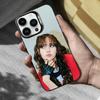 Hot L-LISA K-Korea Singer Phone For iPhone 14,17,13,12,11,16,15,Mini,Pro,SE,XS,MAX,Black Matte Silicone Cover Case