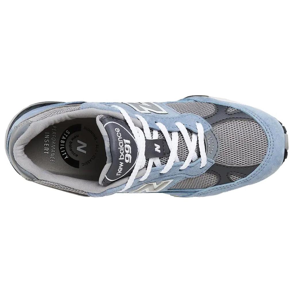 New Balance 991v1 Сделано в Англии Пыльно-синие женские кроссовки Alloy Smoked-Pearl W991BGG