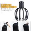 Electric Octopus Head Massager Scalp Massage 3 Vibration Modes Portable Rechargeable Design Scalp Massager Massage Tool