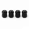 4Pcs Aluminum Car Tire Valve Caps Diamond Tyre Valve Airtight Cover Waterproof Dust For Alfa Romeo Giulietta GT 159 AutomobilesZL6 