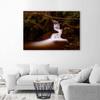Canvas print, Waterfall in the mountains landscape nature