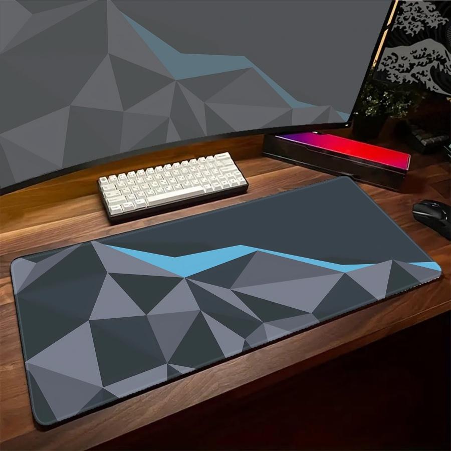 Игровой коврик для мыши Абстрактный Большой коврик для мыши Геймерские Аксессуары для скорости Клавиатурные коврики Нескользящая Резиновая Художественная Линия Настольный коврик