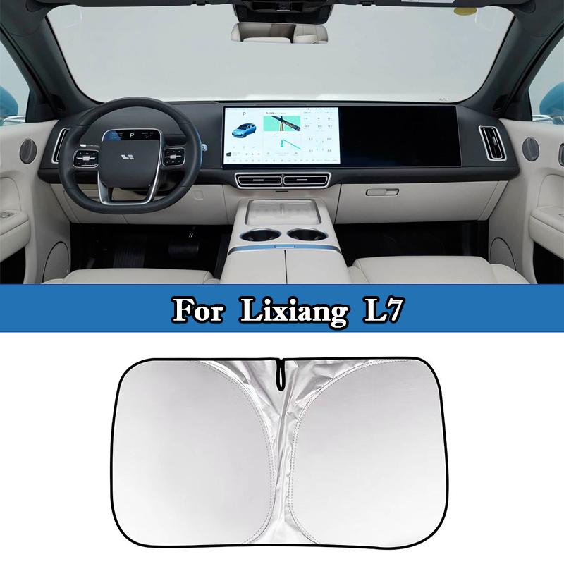 Для Leading Ideal LiXiang L6 L7 L8 L9 ONE Mega Car Защитная шторка от солнца на лобовое стекло Аксессуары для защиты от УФ-лучей на переднее окно