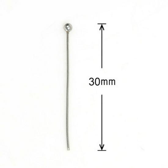 200 нержавеющих Т-образных булавок с крупными головками, нетускнеющие бусинные иглы для DIY-украшений.
