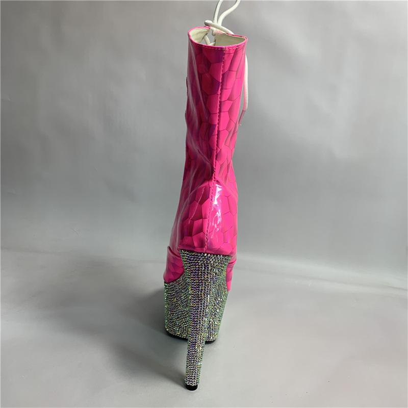 Рыбья чешуя летние туфли из вискозы среднего размера рыбий рот британский стиль модные ботинки водонепроницаемый стол низкие трубчатые модные крутые ботинки