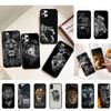 Чехол для телефона с изображением льва для iPhone 11, 12, 13 mini pro XS MAX 8, 7, 6, 6S Plus X 5S SE 2020, XR