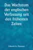 Книга Das Wachstum Der Englischen Verfassung Seit Den Fruhesten Zeiten