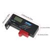 Universal Digital LCD Battery Tester Voltage Testing Meter for AA AAA C D 9VButton Battery Black Not Including Battery