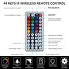 RGB Светодиодная лента для подсветки, USB 5V, LED 5050, Синхронизация с музыкой, Гибкая лента, Умный дом, Управление через приложение и пульт, Для комнаты, ТВ, DIY Декорация