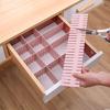 Drawer Divider Plastic Multifunctional Adjustable Drawer Separators Storage Divider for Home