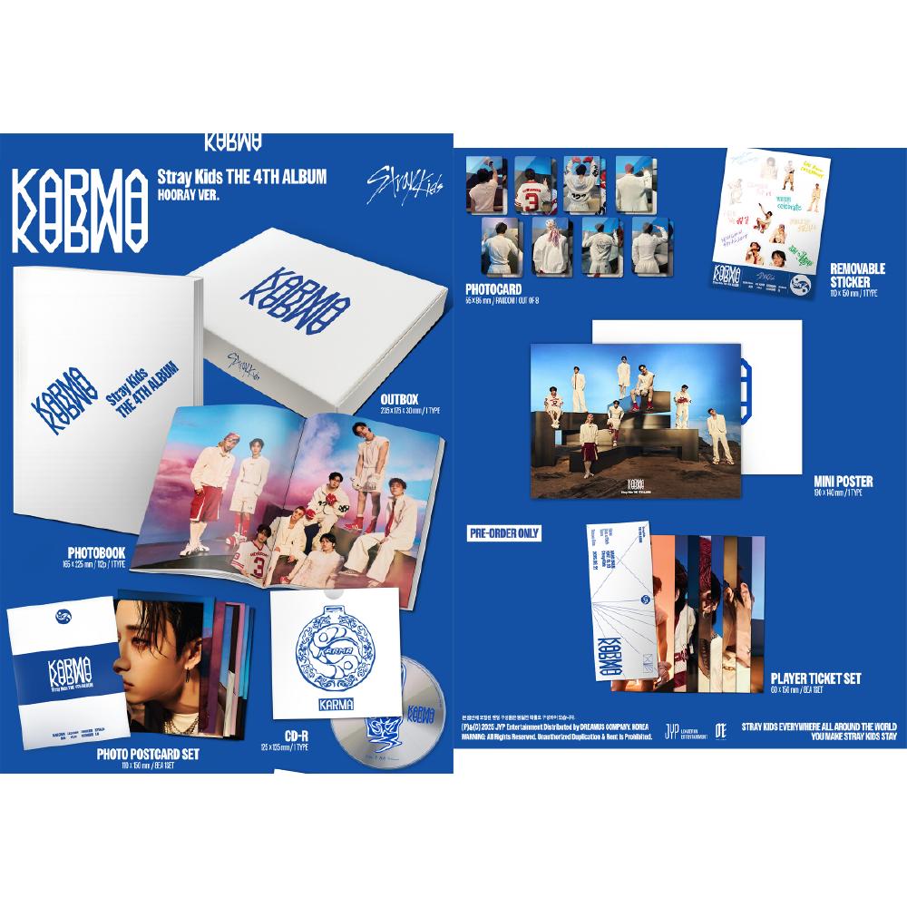 Stray Kids 4-й альбом KARMA Стандартная версия
