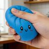 Игрушка-пищалка для снятия стресса, имитирующая пельмени и баоцзы, многоразовый, с низким отскоком, сенсорный шар из теста для снятия тревоги, выпускания эмоций