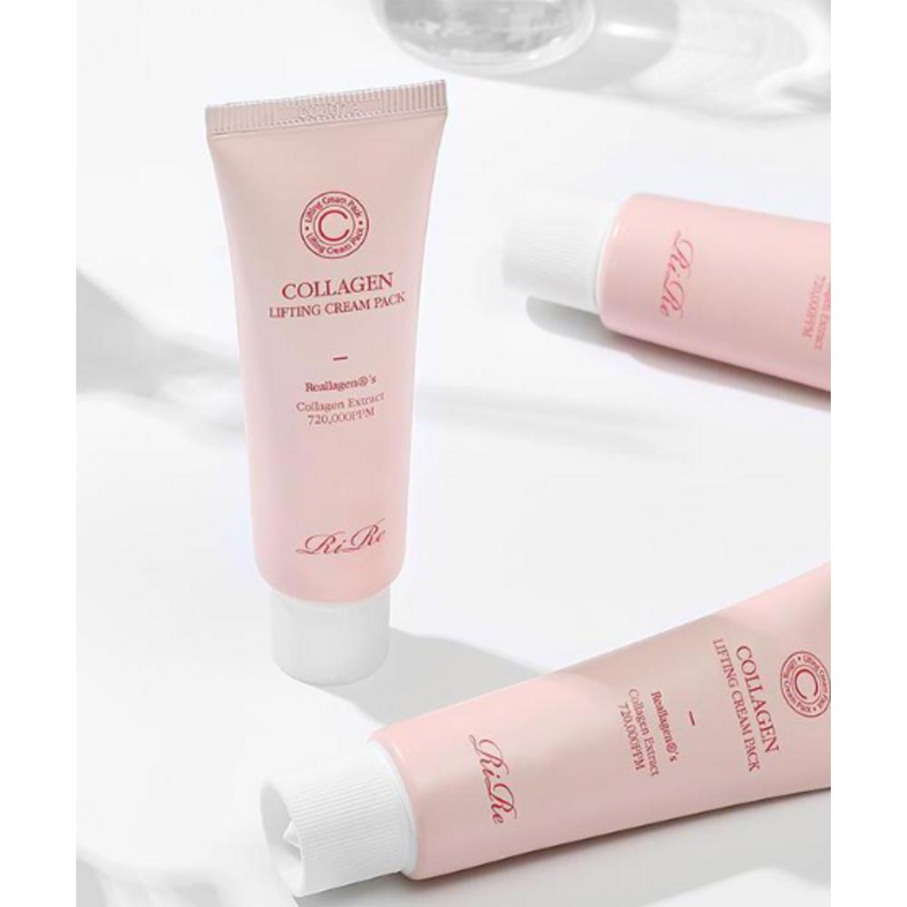 LIRR Collagen Lifting Cream Pack 50g, 1 Pack, 4 Pieces