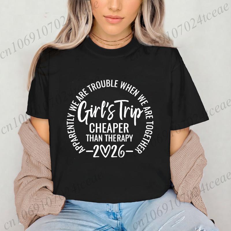 Girls Weekend TshirtGirls Trip 2026 TShirtsMatching Travel TeesBesties Unisexs ClothingFriendships Making New Memories Top