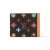 Louis Vuitton Lv X Tyler Collaboration Logo Print Flap Leather Wallet Unisex wallet Multicolor M83334
