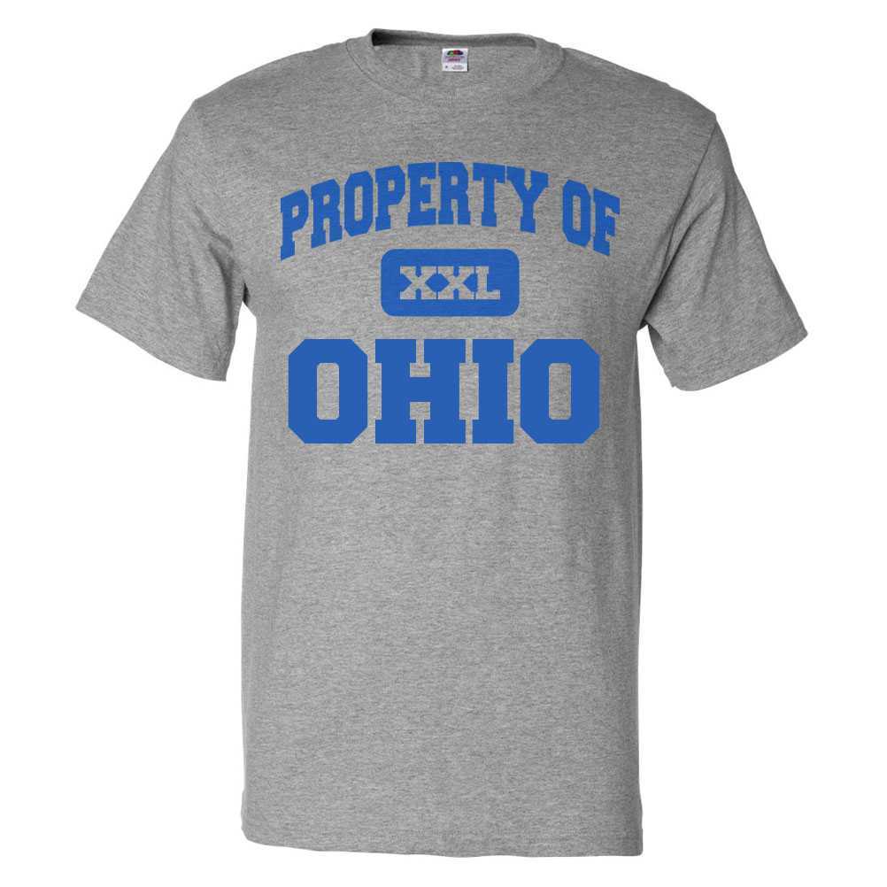 Camiseta divertida Property of OhioSe abre en una nueva ventana o pestaña
