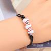 Korean Style Basketball Baseball Bracelet Handmade Rugby Bracelet Wax Line Woven Bracelet  Women