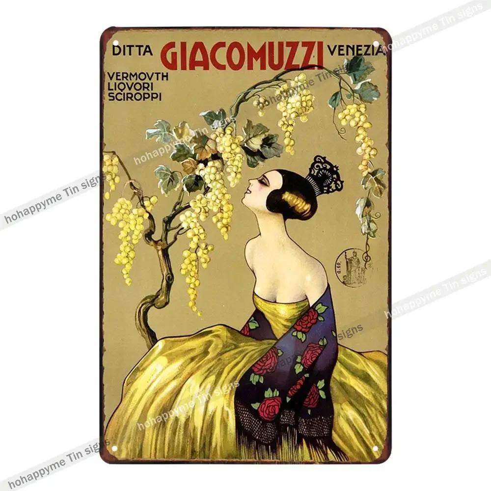 Бар Металлическое Настенное Искусство Декоративная Табличка Знаки Шампанское Виски Виноград Вино Паб Клуб Кафе Постер Жестяная Картина Домашний Декор 20x30см