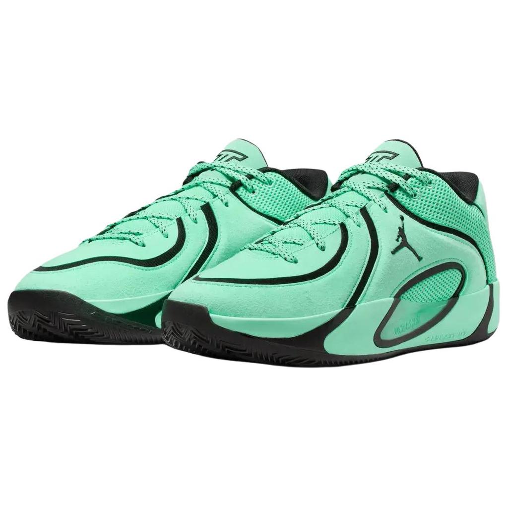 Jordan Дышащие и упругие баскетбольные кроссовки Tatum 4 Мужские Зеленый Черный HQ4613-300