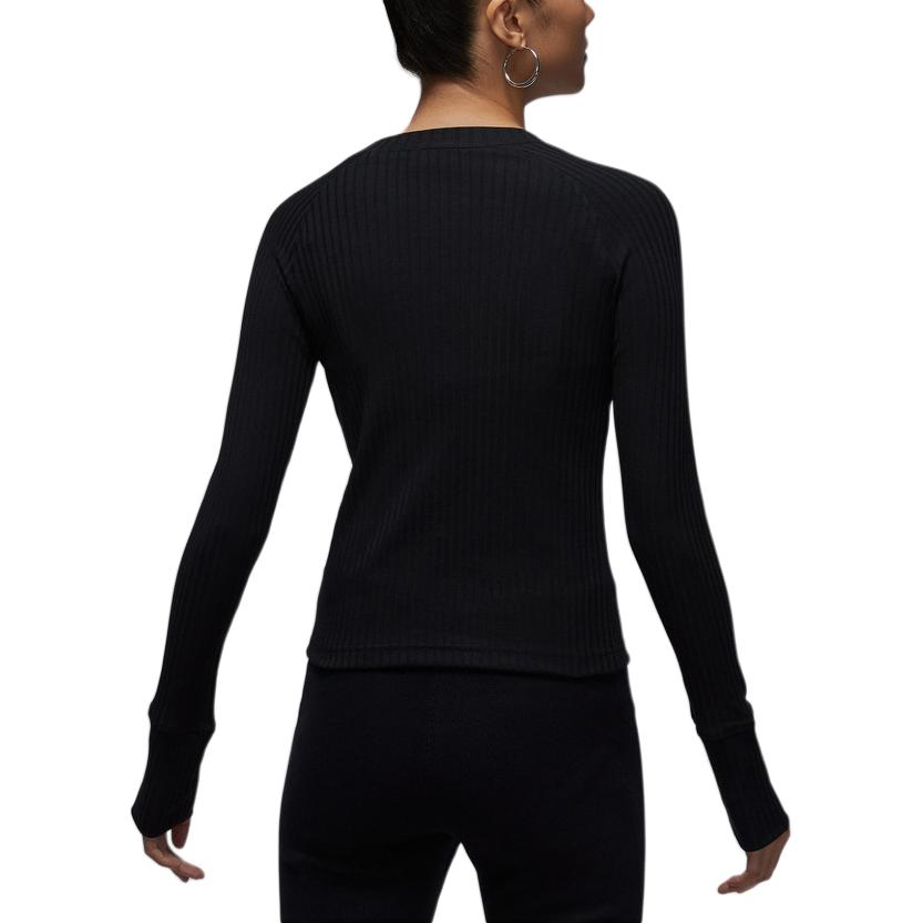 Jordan Comfortable Pullover Round Neck Long Sleeve T-Shirt Women Tops IO9717-010