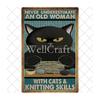 [ WellCraft ] Cat Reading Books Drink Wine  Pub Club Dercoration LTA-13222