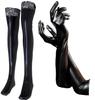 Комплект из перчатки и гольф до колена из искусственной кожи Pure Bon, один размер подходит всем, TOKYO GOODS MARKET (черный)