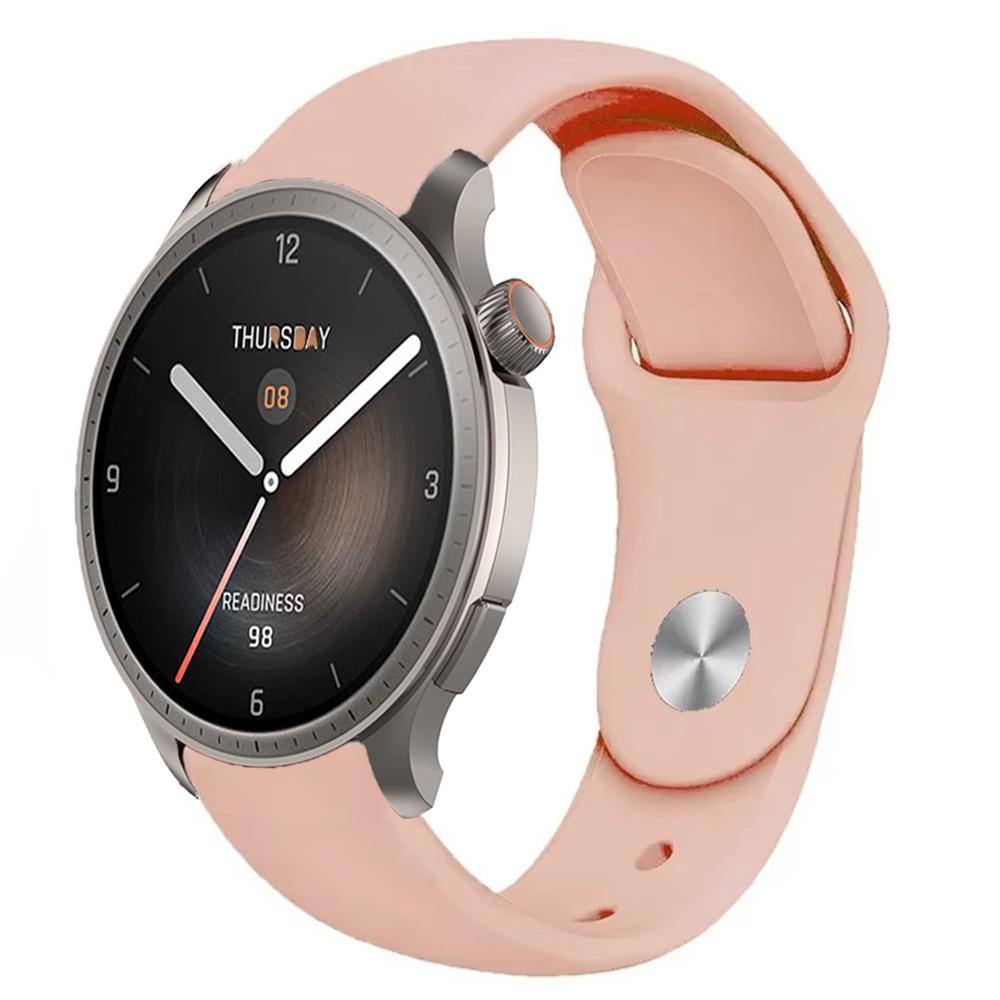 Силиконовый ремешок 22 мм 20 мм для Amazfit Balance 2 1 Спортивный браслет Correa для Amazfit Bip 6 5/GTR/GTS 4 3 2/Active 2 Аксессуары