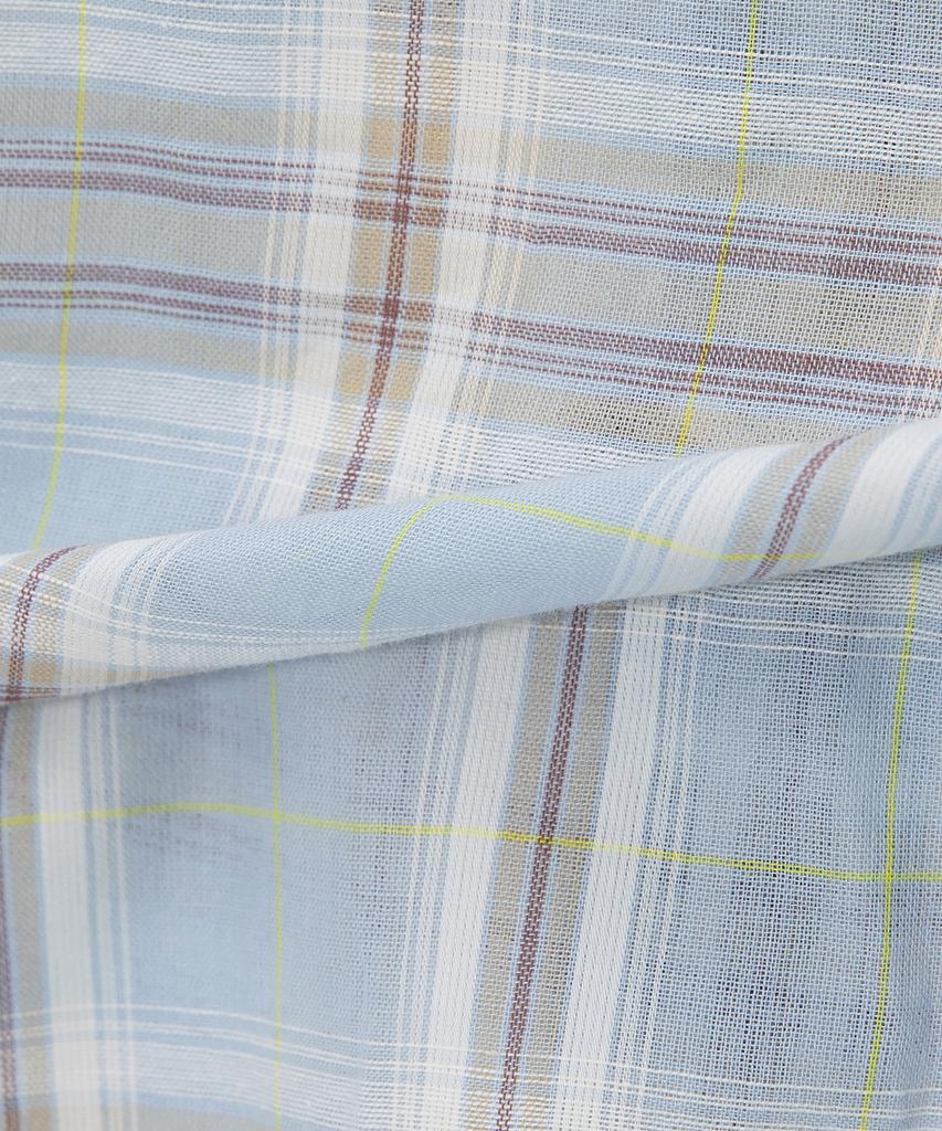 MIND BRIDGE WOMEN [On][W] Sheer Check Shirt