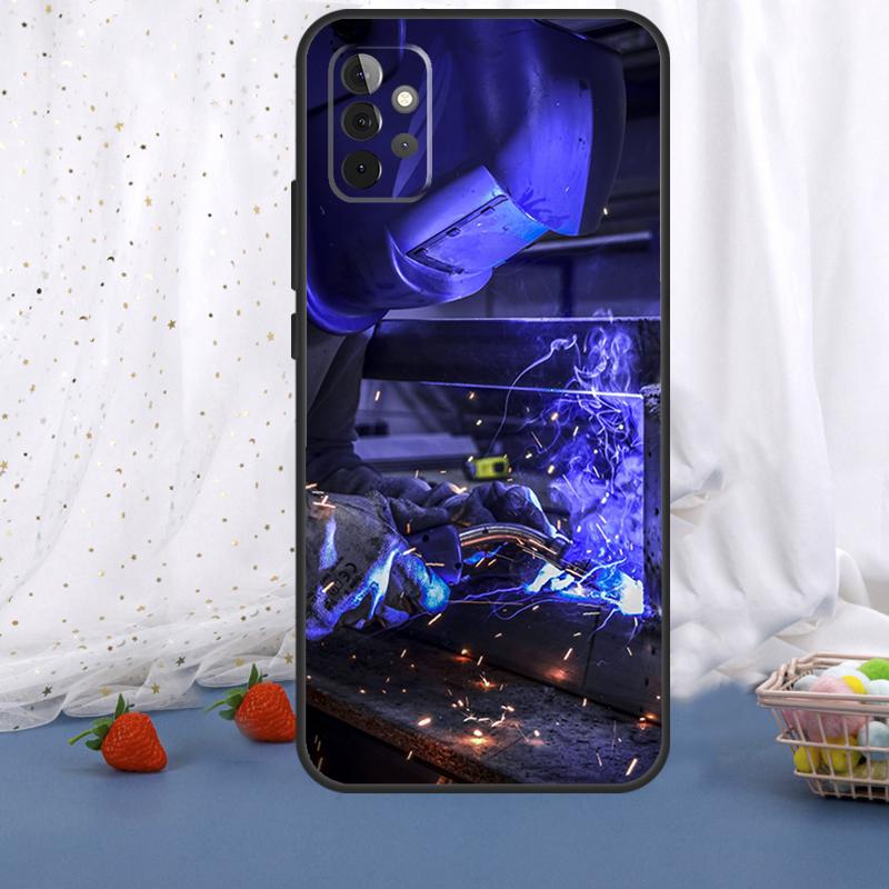 Сварщик Сварка Горячий Металл Рабочий Для Samsung Galaxy A53 A33 A16 A06 A56 A36 A26 A05 A22 A32 A52 A54 A34 A14 A55 A15 A35 Чехол