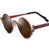 Borregls Print Titanium Sunglasses Women 2026 New High Quality Fashion Round UV400 Polarized Sun Glasses Vintage Shades 185935T