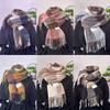 Warm Scarf With Tassel And Versatile Atmosphere, Shawl, Scarf, Yarn, Warm Scarf