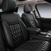 Всесезонный комплект кожаных чехлов и подушек на сиденья для Toyota Land Cruiser
