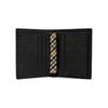 Daks Black Line Check Logo Wallet Dbwa2f622