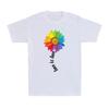 Love Is Love Rainbow Sunflower LGBT Gay Pride Transsexuals Gift Unisex TShirt