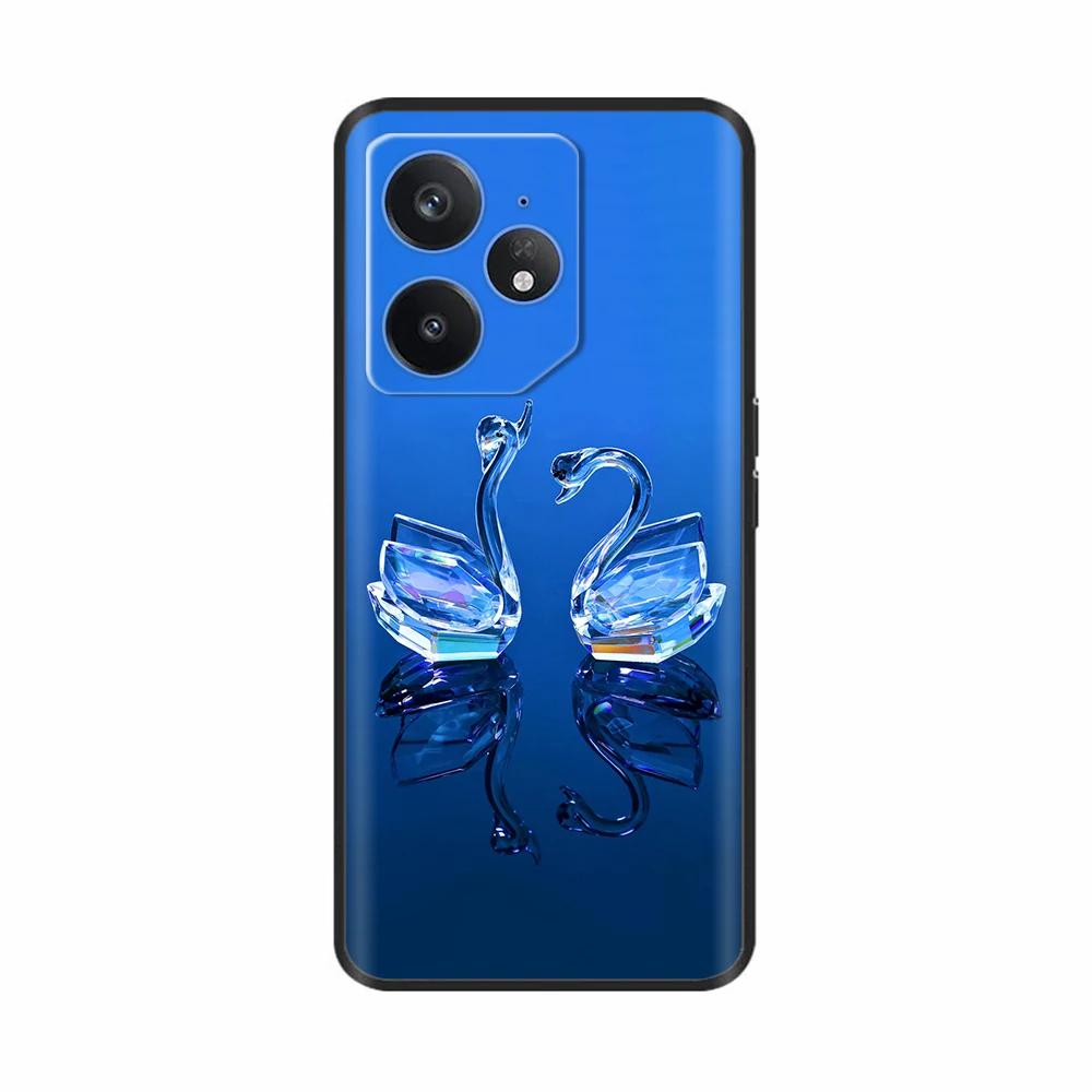 Для Realme Neo 7 Чехол Цветок Птица Мягкий Силикон ТПУ Чехол для Телефона Funda Для Realme Neo7 Чехол Realmi Neo 7 Coque Сумки для Телефона Чехлы