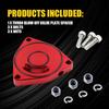 Turbo Blow Off Valve Plate BOV Spacer Billet Replacement for Honda Civic 2015-2021 BOV Billet