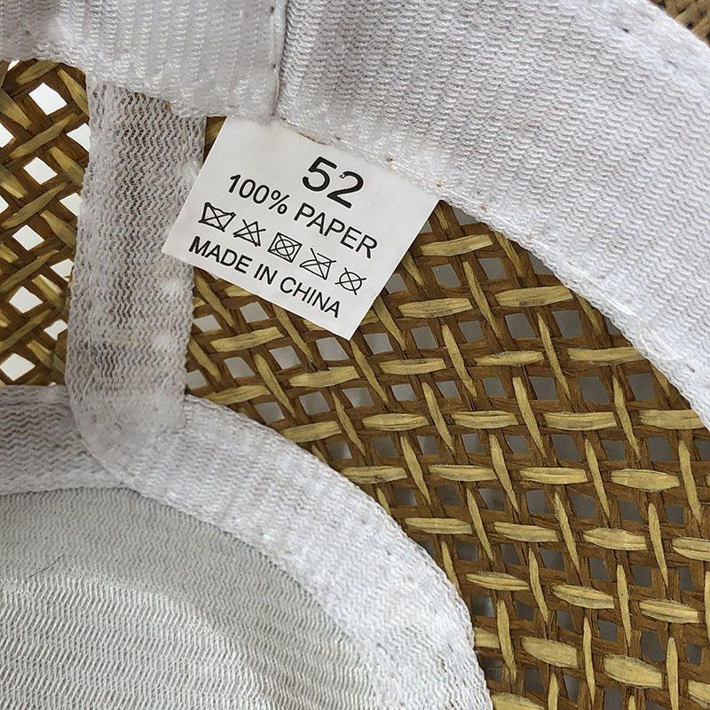 Соломенный цилиндр в корейском стиле для женщин с загнутыми краями, цилиндр из британского папируса, джазовая шляпа для мужчин, пляжная шляпа для улицы, шляпа для родителей и детей