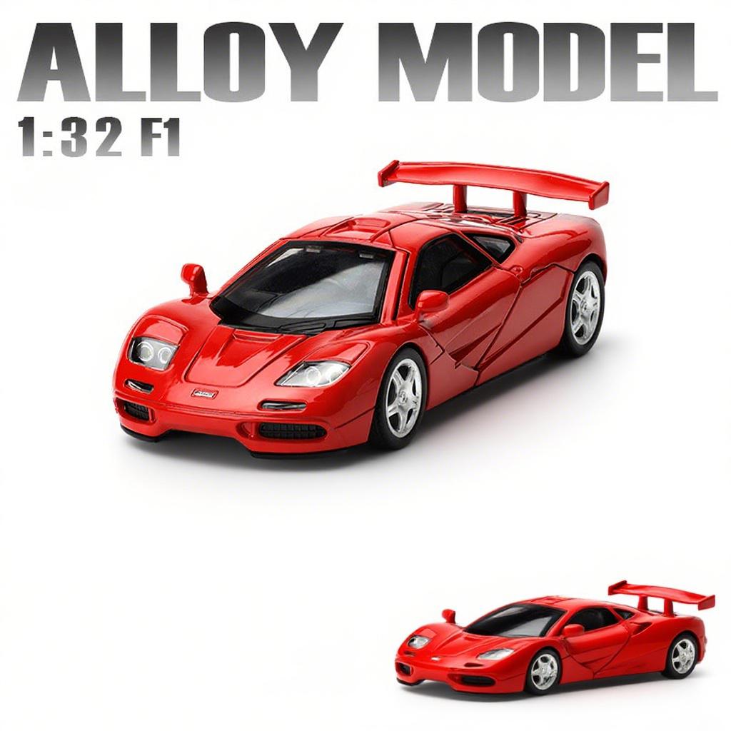 1/32 McLares F1 Supercar Alloy Car Diecasts & Toy Vehicles Metal Toy Car Model Sound and Light Collection Kids Toy