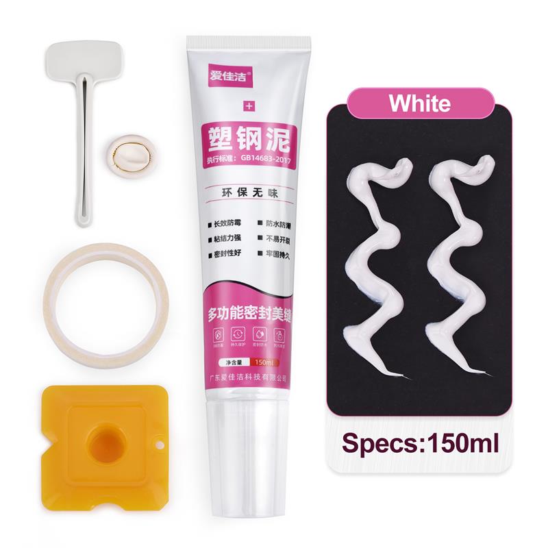 Пластичная сталь Шпатлевка Защита от плесени Кухня и ванная комната Водонепроницаемый герметик Конструкционный клей Заполнитель швов и косметический герметик