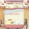 Мультяшное одеяло с помпонами Pompompurin, полиэстер, милый принт, мягкое постельное белье, на заказ, для дома, инопланетянин, детская спальня, одеяло, подарок для детей