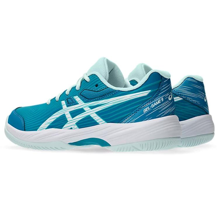 Asics Gel Game 9 Abrasion Resistant Breathable Low top Kids' Training Shoes Blue Kids' 1044A052-406