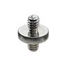 Metal 1/4 Inch Double Male Adapter Screw 1/4" Male To 1/4" Male Threaded Supports Tripod Stand Action Camera Accessories