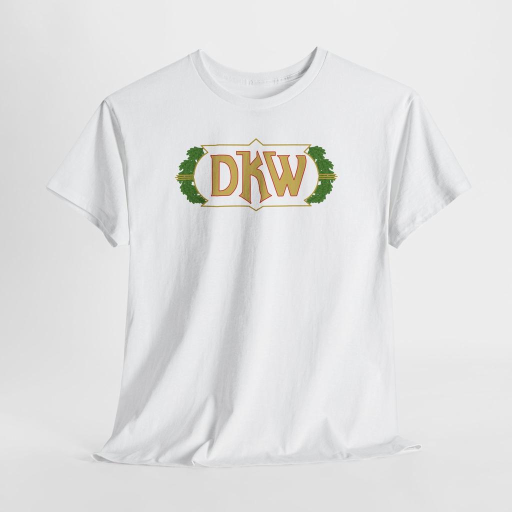 Vintage Inspired DKW Unisex Tee, Steam-Powered Car Motorcycle Marque Shirt,