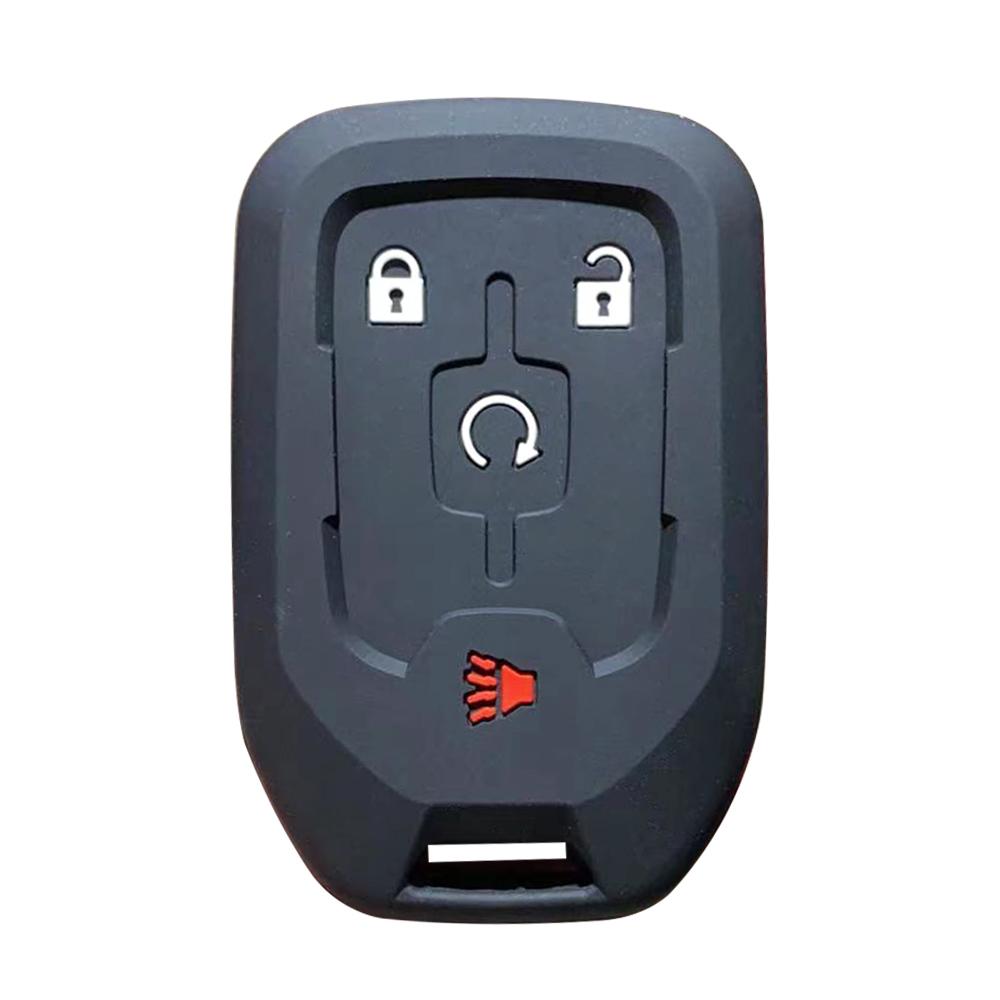 Силиконовый чехол для ключа GMC Terrain 2019 Canyon Remote Key Cover для Chevrolet Suburban Silverado 2500 Автомобильные аксессуары 4/5/6 кнопок