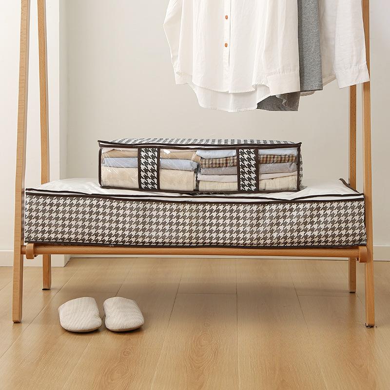 Large Bed Bottom Storage Box Foldable Clothing Quilt Storage Bag Household Dust and Moisture Bedroom Toy Sundries Organizing Bag