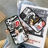 Аниме про гонки I-Initial D Для IPhone 17 16 15 14 13 12 11 Pro Max Plus Mini ПК+ТПУ Задняя крышка телефона
