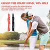Набор рукояток для гольфа для коррекции положения рук, вспомогательное средство для коррекции осанки, резиновая тренировочная рукоятка