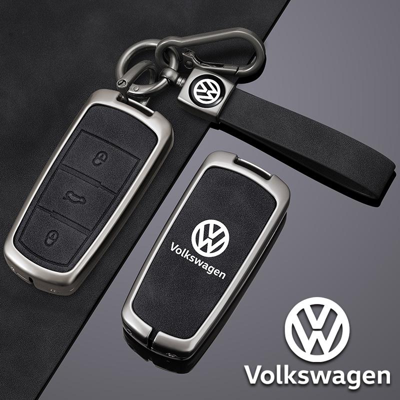 Zinc Alloy Car Remote Key Case Cover Shell Holder For Volkswagen VW CC Passat B6 B7 Passat 3C CC Maogotan R36 B5 B7L AccessoriesNI8